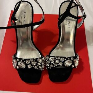 Kate Spade Treasure Suede Heels Size 10.5